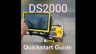 Leica DS2000 Quick Start Guide | Ground Penetrating Radar | Subsurface Utility Locating and Mapping screenshot 1