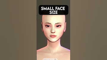 south korean beauty standards as a sim! #shorts #sims4