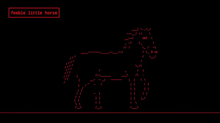 feeble little horse - Worth It (Intro) [Official A...