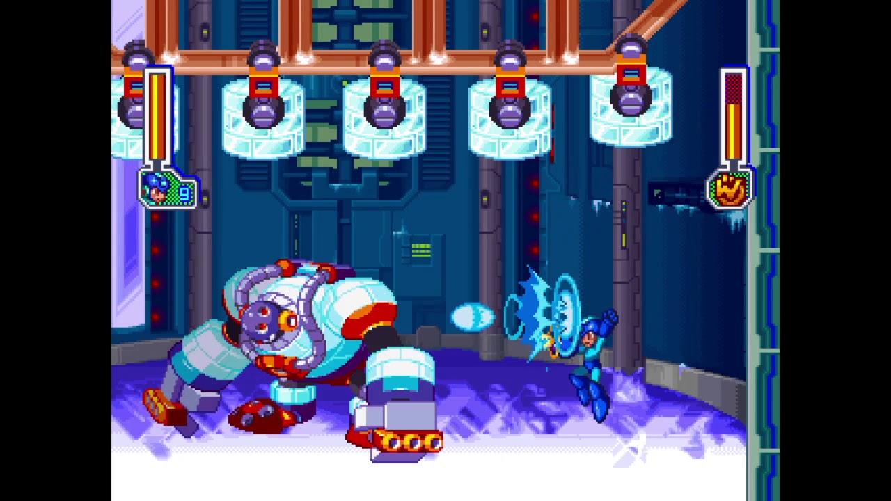 Mega Man 8: Frost Man - Mega Buster, No Damage