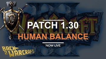 Patch 1.30: Human Balance Changes
