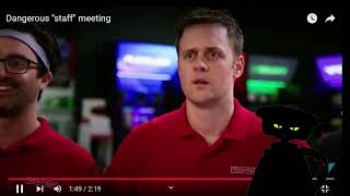 reaction:Dangerous staff meeting BY Viva La Dirt League
