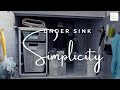 Super Simple Kitchen Sink Organizing