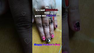 Fathers Day Nail art ? chandana