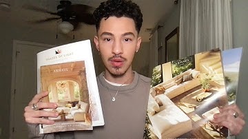 📖 😴 ✨ ASMR Magazine Page Turning, Crinkly Flip Through, & Ramble Whisper | ASMR Visuals