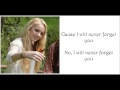 Danielle Bradbery - I Will Never Forget You (Lyrics)