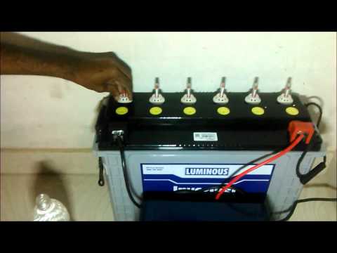 HOW TO FILL BATTERY WATER IN HOME INVERTER/UPS BATTERY