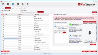 How to get search volume data from Pinterest using the Keyword Generator Tools - Pin Inspector screenshot 1