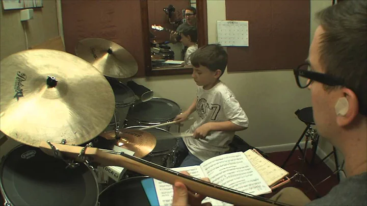 Nick's Drum Lessons - Jaidyn P. - Jazz Solo!