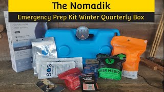 The Nomadik Emergency Prep Kit Winter Quarterly Box