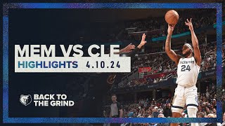 Memphis Grizzlies Highlights vs Cleveland Cavaliers by Memphis Grizzlies 504 views 1 month ago 1 minute, 56 seconds