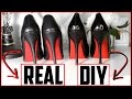 DIY Louboutin Heels - DIY Red Bottoms! (NOT SPRAY PAINTED 😷) EASY, CHEAP, FABULOUS | Kimbyrleigha