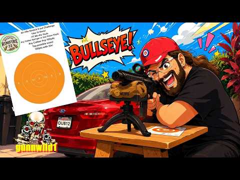 @RusticRimfire Stretch it out challenge - Crosman/DPMS SBR