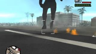 9: Gta San Andreas Zombie King Kong at LV Airport