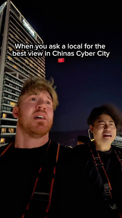 The Best view of Chinas Cyber City!@JourneyofJacksonLu #china #chongqing