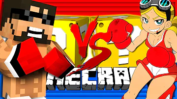 I PUNCH CRAINER IN THE FACE!! *BOXING* Lucky Blocks! in Minecraft!