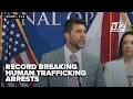 Florida Attorney General James Uthmeier speaks at FDLE Miami