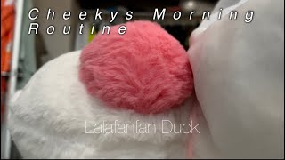 Cheekys Morning Routine - Lalafanfan Duck (short)