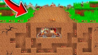 ZOSTAJEMY MRÓWKAMI  I BUDUJEMY MROWISKO W MINECRAFT?! GPLAY & LUMI