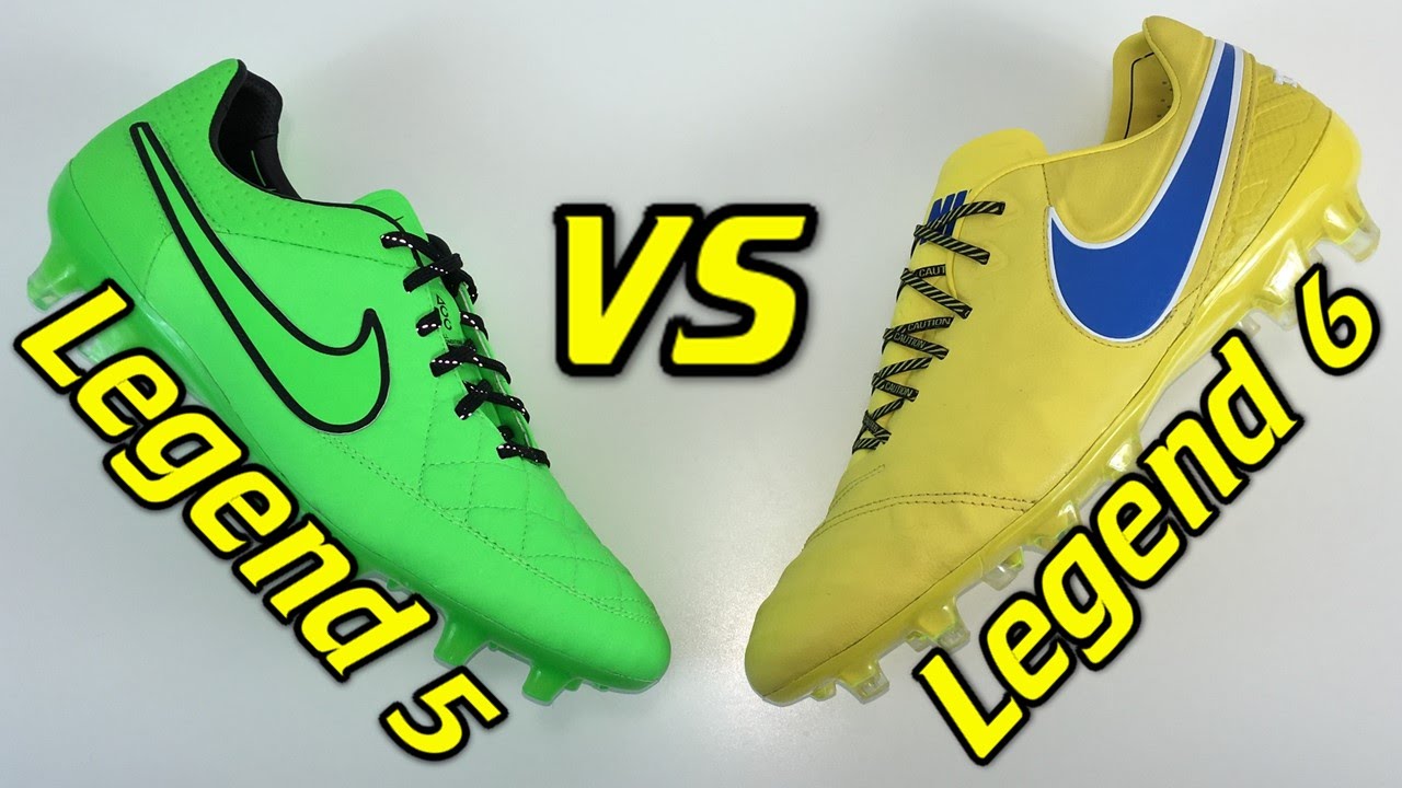 Nike Tiempo Legend 5 VS Tiempo Legend 6 