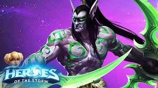 Can Magic Damage Keep Illidan Down? | Heroes of the Storm (Hots) Illidan Gameplay