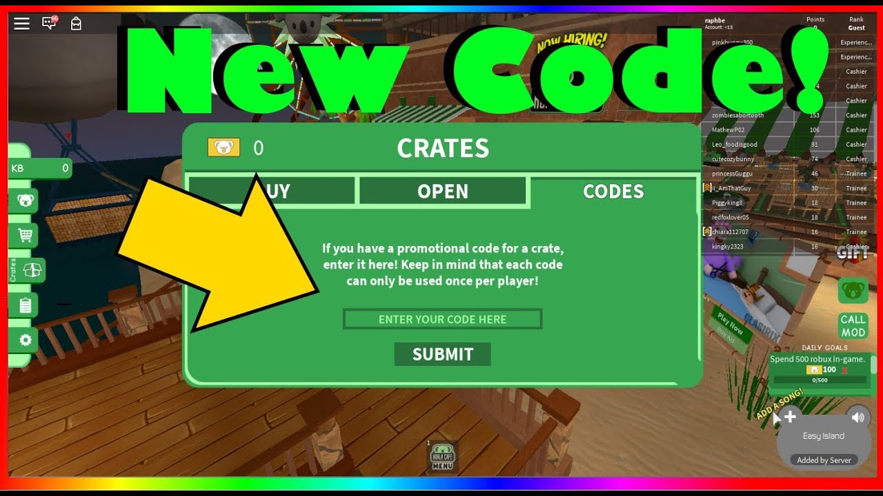Koala Cafe 2 Codes By Roblox Code Snake