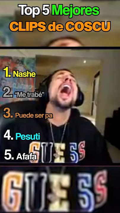 Los 5 MEJORES clips de Coscu 😂 #coscu #shorts