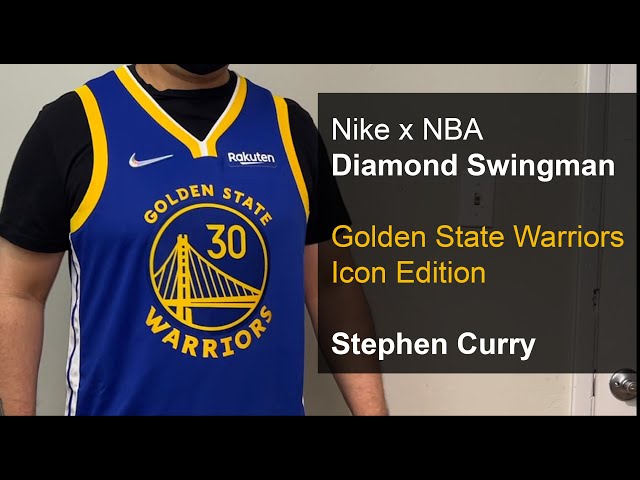 Stephen Curry Warriors Association Edition Nike NBA Authentic
