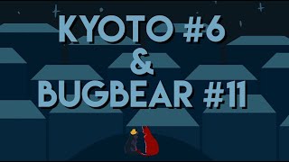 Two map parts! (Kyoto part 6, Bugbear part 11)