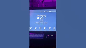 Running MSN Weather on Xbox Series S