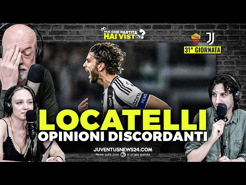 Locatelli Juve: è la miglior stagione del centrocampista bianconero? Dibattito acceso in studio dopo Roma Juventus! - VIDEO 1 LOCATELLI è finalmente da JUVE? Gol alla Roma e miglior stagione... o resta un sopravvalutato?