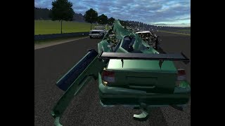 Massive Street Legal Racing Crash