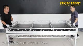Demo build of the ST9 Stage Deck