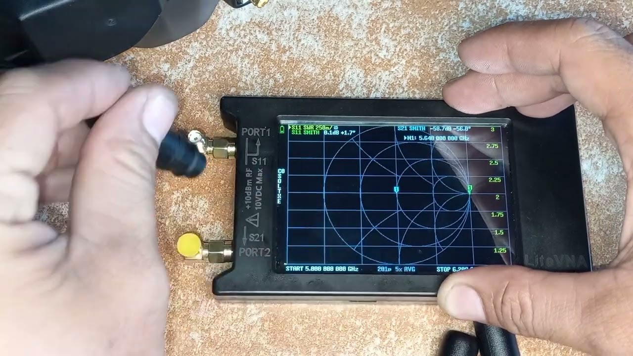 dji fpv goggles v2 dual band stock antenna test in litevna