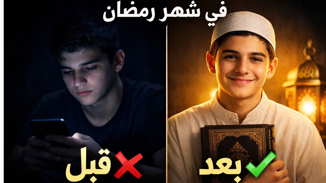 فرصتك لتغيير نفسك في رمضان!