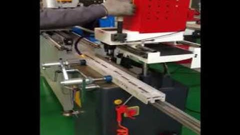New type single head copy routing milling machine for PVC and Aluminum window door