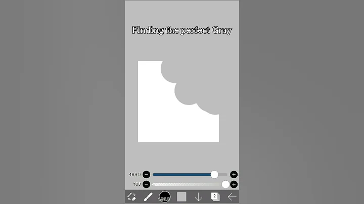 finding the perfect canvas gray on Ibis paint, ( who ate my canvas trend) 🕷🤍 #ibispaitx #trend