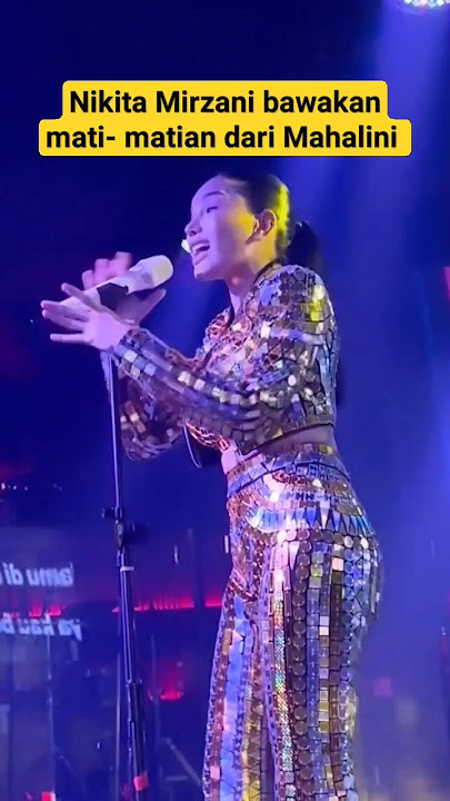 Nikita Mirzani bawakan lagu mati matian dari Mahalini