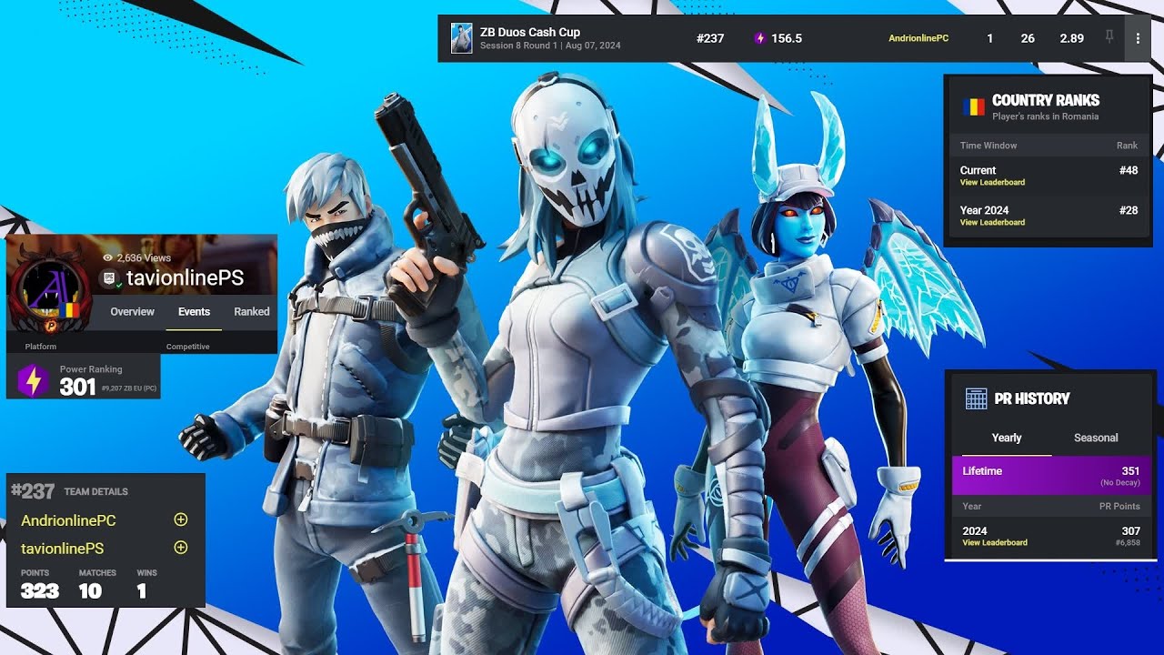 Fortnite Duo Cash Cup win si top 100 dupa un clutch nebun pe final de ...