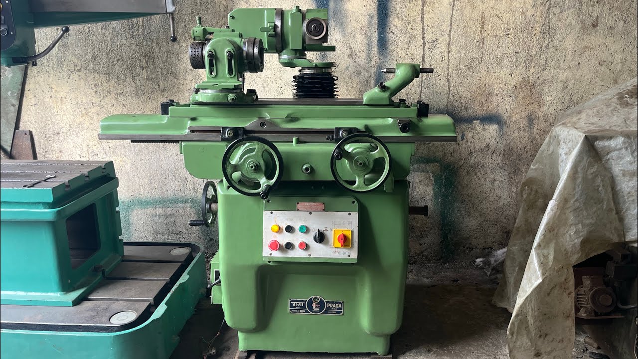 Praga 414 tool and cutter grinder machine CONTACT 9372796227 @heenaenterprises1 