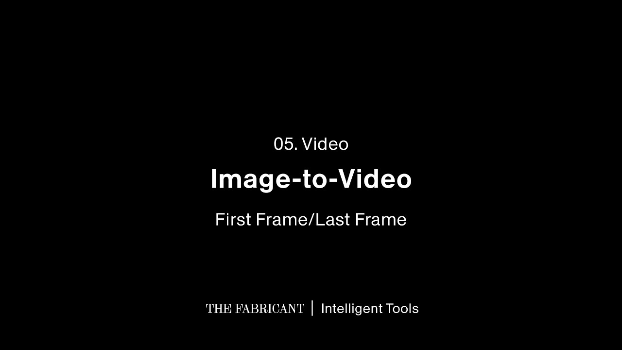 First Frame Last Frame Image To Video - First Frame / Last Frame Feature - YouTube