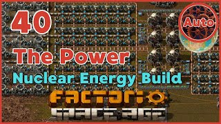 Nuclear Power Unleashed! Reactor Builds & Optimization | Factorio Space Age New Player Guide | #40