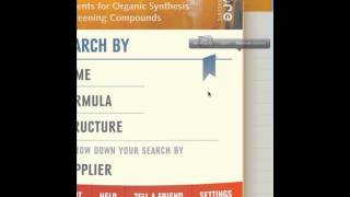 MObile REagents for IPhone, iPad and IPod- Search by name and list handling overview screenshot 2