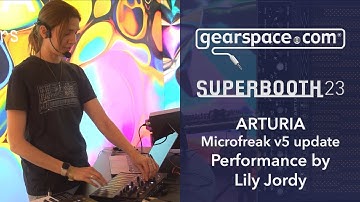 Arturia Microfreak v5 firmware & performance - Gearspace @ Superbooth 2023