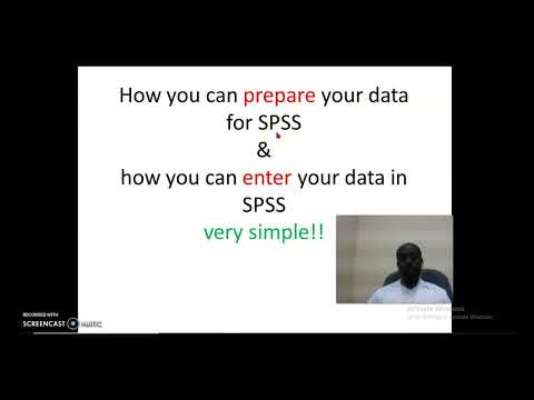 Steps how to Prepare and Enter Questionnaires Data into SPSS - very easy!!!