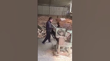 Easy splitting process of bamboo into strips