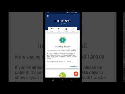How to deposit using Luno on Android in South Africa