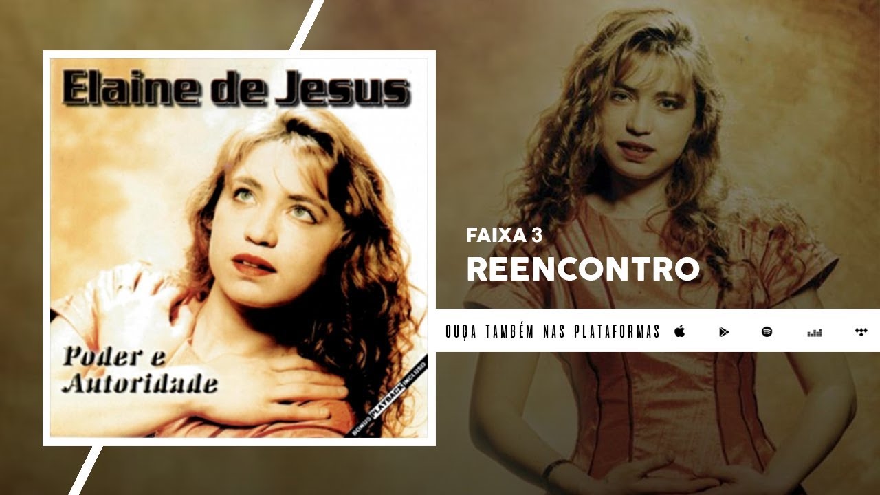 Watch Reencontro - Elaine de Jesus (Áudio Oficial) on YouTube Watch Reencontro - Elaine de Jesus (Áudio Oficial) on YouTube