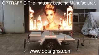 P8 RGB FULL COLOR VIDEO TRAILERS PORTABLE VMS
