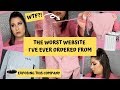 THE WORST WEBSITE I'VE EVER ORDERED FROM | BEING 100% BRUTALLY HONEST